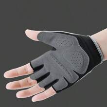 1 Paio di guanti sportivi mezze dita, modello 2025 nuovo, sottili, antiscivolo, ammortizzanti, adatti per ciclismo all aperto, fitness, allenamento sportivo, unisex, palestra, sport, esercizi domestici, guanti da palestra per donna, guanti da boxe, guanti da palestra per uomo
