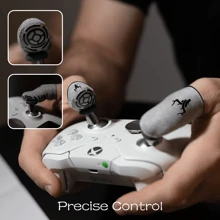 3 Pares de Mangas de Dedo para Joystick em Silicone de Secagem Rápida e Antiderrapante para PSP e Controle X, Melhor Presente para o Aniversário do Namorado