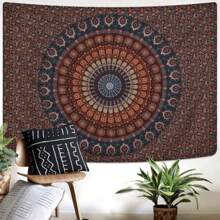 1 pezzo Arazzo da parete con mandala classico e colorato, adatto per decorazione di vacanze, casa, camera da letto, parete, soggiorno, decorazioni per la stanza
