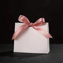 5/15/25 件加厚纸板迷你礼品袋婚礼空白礼品盒生日小派对礼品盒包装 - 彩色 - 查看 5