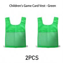 BELLKIDS 1 pieza Chaleco de entrenamiento para niños, 4 colores, chaleco de práctica, chaleco con bolsillo insertable para juegos, bata de entrenamiento, bata de educación física, chaleco de competición de equipo para niños, herramienta de juego cognitivo, ayuda didáctica, aprendizaje interactivo, para el hogar, el aula, al aire libre, juegos de fiesta, de vuelta a la escuela - Multicolor - Ver 16