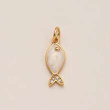 1Pc 18K Gold Plated Boho & Mystic Charms, Palm Tree, Evil Eye, Shell, Cross, Vintage Pendant For DIY Necklace & Bracelet Jewelry