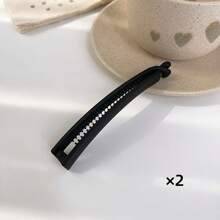 5 Stücke/2 Stücke/1 Stück elegante einfarbige Bananen Haarclips, Hochsteckfrisur Fixator, Twist Klauen, große matte Bananen Haarclips, rutschfeste Haarclips, Dutt Maker, minimalistisch leichte Kunststoff Bananen Haarclips, für den täglichen Gebrauch, starke Pferdeschwanz Fixierung, geeignet für dickes, dünnes, lockiges Haar, zum Tragen, für Partys, Arbeit, Reisen, Badezimmer, ideales Geschenk für Familie und Freunde, Valentinstag, Geburtstag, Neujahr, Partyartikel Rückkehr zur Schule