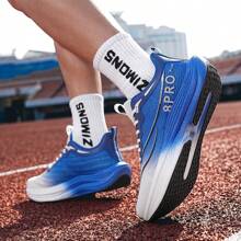 2025 New Men's Middle School PE Exam Anti-Slip Training Running Shoes, Ultra-Light Shock Absorbing Carbon Plate Sports Sneakers
