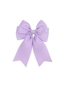 1 pieza Pinza de pelo con lazo personalizada para niñas con nombre impreso, lazo de pelo bordado con nombre personalizado, hebilla de pelo en forma de moño linda, adecuada para decoración diaria del cabello, regalo para niñas