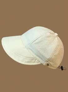 1pc Men's Lightweight Quick-Dry Sun Hat Wide Brim Bucket Hat Summer Cap - Multicolor - View 4