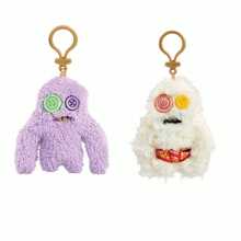 ZURU Fuggler schattige tandenmonster sleutelhanger creatieve pop hanger funk tand schat lelijke tanden grappige tas hanger pop