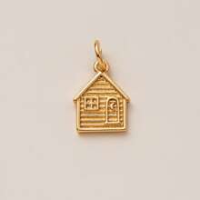 1Pc 18K Gold Plated Boho & Mystic Charms, Palm Tree, Evil Eye, Shell, Cross, Vintage Pendant For DIY Necklace & Bracelet Jewelry