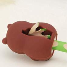 1 Pc Cute Capybara Design Manual Pencil Sharpener, Random Color & Style, Cartoon Handheld Pencil Sharpener Suitable For School & Office Use, For Pencils & Makeup Pencils, Compact Student Pencil Trimmer, Desk Decoration Portable Pencil Trimmer, Kids Learning Supplies Prize, Loved By Boys, Girls, School Supplies Back To School - Multicolor - View 3