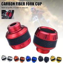 Aluminum Alloy Anti-Drop Cup, Suitable For Motorcycle, ATV And E-Bike Forks, Collision Cup, Anti-Fall Accessories, Decorative Parts