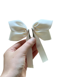 10个/2个可爱女性蝴蝶结发夹装饰，女士立体侧边耳夹爪发卡，学生用品，优雅，学院风，蝴蝶结，发饰