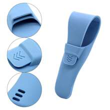 1pc High Quality Silicone Shaver Storage Bag, Universal Fit Razor Holder Cover For Travel, Hygiene And Razor Storage Box, Portable Protective Razor Sleeve, Protects Razor From Damage, Fresh Style For Travel Storage Bag, Makeup Bag, Cosmetic Bag, Vacation Organizer, For Home, Christmas Gift, For Teens, For Men. Bathroom Decor Fall Decor Back To School - Multicolor - View 7