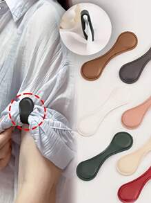 1/2 Stücke Arm- & Beinsaum Kürzer Clips, magnetische Manschetten-Versteller ohne Nähen, geeignetes Geschenk für Muttertag, Schulanfang, Abschluss, Geburtstag - Verschiedenfarbig - Übersicht 6