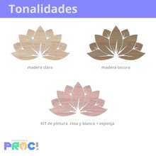 Papel pintado - Flor de lotería - Ver 3