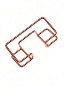 Classic Metal Card Holder, Unlined Business Card Display Stand, Desktop Organizer For Office, No Closure, Dry Cloth Clean