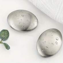 2 件装不锈钢肥皂，神奇金属除臭棒，去除手上和皮肤上的鱼、洋葱、大蒜气味，适用于厨房