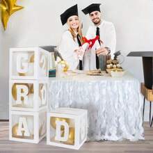 13 pezzi Decorazioni per laurea Classe del 2025, Palloncini neri e bianchi con lettere GRAD per feste di laurea 2025 per scuola dell'infanzia, asilo, scuola superiore e università, articoli per celebrazioni di laurea