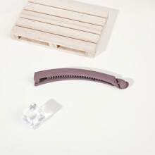 5 Stücke/2 Stücke/1 Stück elegante einfarbige Bananen Haarclips, Hochsteckfrisur Fixator, Twist Klauen, große matte Bananen Haarclips, rutschfeste Haarclips, Dutt Maker, minimalistisch leichte Kunststoff Bananen Haarclips, für den täglichen Gebrauch, starke Pferdeschwanz Fixierung, geeignet für dickes, dünnes, lockiges Haar, zum Tragen, für Partys, Arbeit, Reisen, Badezimmer, ideales Geschenk für Familie und Freunde, Valentinstag, Geburtstag, Neujahr, Partyartikel Rückkehr zur Schule