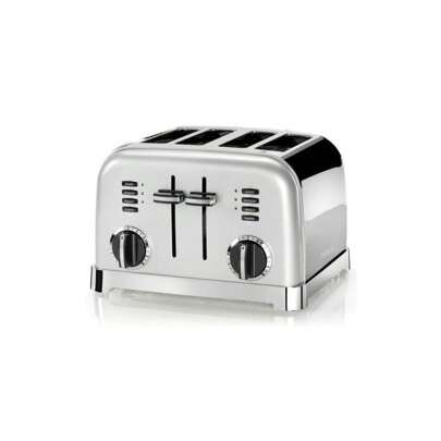 Cuisinart CPT180SU 4 Slice Toaster Stainless Steel Frosted Pearl