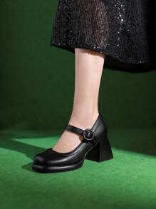 Chaussures à talons compensés imperméables de mode européenne et américaine pour femmes, nouvelles escarpins à bouts pointus style "babies" pour le printemps