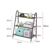 Metall Pflanzenständer Indoor, 3 Ebenen Metall Pflanzen Regal Outdoor, Mehrfachblumenhalter Rack, platzsparende dekorative Leiter gestuftes Blumen Pflanzgefäß Rack für Balkon Wohnzimmer Terrasse Garten