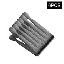 1pc Premium Hammered Stainless Steel Ice Tongs, Suitable For Bar Ice Cubes/Sugar Cubes/Lemon, For Outdoor, Camping, Gift For Father - Multicolor - View 12
