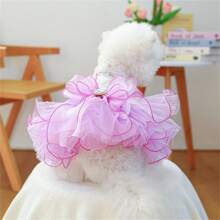 Dog Dresses For Small Dogs Girl Summer Princess Puppy Clothes Outfit Apparel Female Cute Cat Skirt Sequins Pet Dress