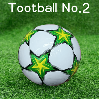PVC No.2 Star Shaped Soccer Ball, Fashionable & Practical Multipurpose