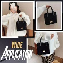 1 Set Woven Plastic Net Craft Tool Kit, Includes Metal Buckles, PU Straps, DIY Bag Accessories, Weaving Tools, Easy Weaving, Mother's Day Gift, Women's Handmade Bag Making Tool Set