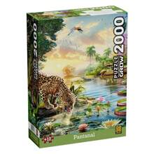 Loja Grow 2000 Piece Pantanal Puzzle - 彩色 - 查看 1