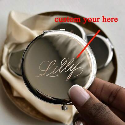 Handwritten Engraved Small Mirror | Personalized Gifts | Bridesmaids | Bachelorette | Seat Cards | Mother's Day,Multi-Functional,Durable,Ornamental,Reusable,Exquisite,Stylish,High-Quality,Colorful,Modern,Custom,Personalized,Unique,Ideal Gifts For Him,Ideal Gifts For Her,Boyfriend,Dad,Girlfriend,Mom,Family,Friends,Tea Room,Home,Garden,Office,For Anniversaries,For Valentine's Day,For Mother's Day,For Birthdays,For Father's Day,For Graduation,For Weddings,For Housewarming