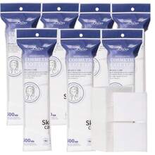 1000 piezas Almohadillas faciales de maquillaje delgadas, almohadillas cuadradas para remover maquillaje de labios y ojos, almohadillas para remover esmalte de uñas, de tela no tejida, suaves y sin pelusa