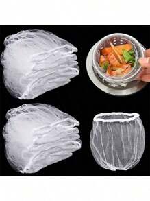 25 件/50 件/100 件水槽过滤器，厨房水槽一次性排水过滤袋，食物残渣收集网袋，家居用品 - 彩色 - 查看 10