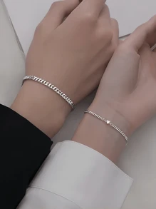 热门跨境情侣手链套装 - 彩色 - 查看 7