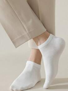 10 Pairs Black/White/Grey Compression Disposable Socks, Unisex Short Socks For Travel, Hygiene, No Washing Required - Multicolor - View 8