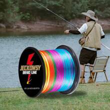 300 米/11811 英寸 4 股高强度编织钓鱼线，抗咬耐磨，6-100 磅测试