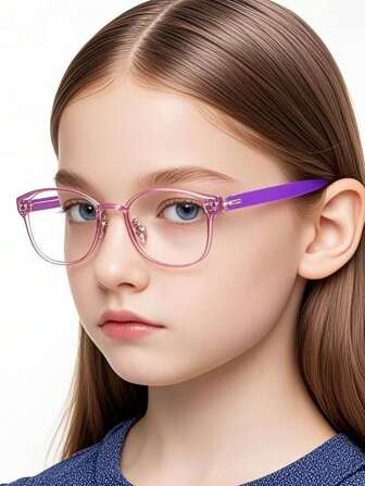 年轻人的方形框架眼镜，非常适合休闲装和冒险，平光，装饰，