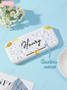 Ayotu Customizable Text & Name Compatible With Nintendo Switch/OLED/Lite Consoles & Accessories Set. Includes Protective Case, Storage Bag, Base Shell, Console Cover, Game Card Case, Controller Cover And More. High Definition Custom Design, Ideal Creative Gift For Birthday, Anniversary, Valentine's Day, Holidays - Multicolor - View 19