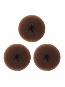 3pcs Donut Bun Maker For Women, Slouchy Hair Puff Chignon Styling Maker, Buns Hairpins Accessories, Korean Style Hair Decor Hair Ties Ponytail Holders Hair Elastics Hair Rubber Bands Scrunchies Hair Rope Elastic Hair Tie ,Hair Styling Tools Beauty Home Hair Accessories - Multicolor - View 16