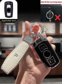1 Pc TPU Car Key Protection Cover, Fit For BMW E90 E60 E70 E87, 3 5 6 Series, M3 M5 X1 X5 X6 Z4, E71 E72 E88 E89 E91 E92 Models, Keyless Car Accessories