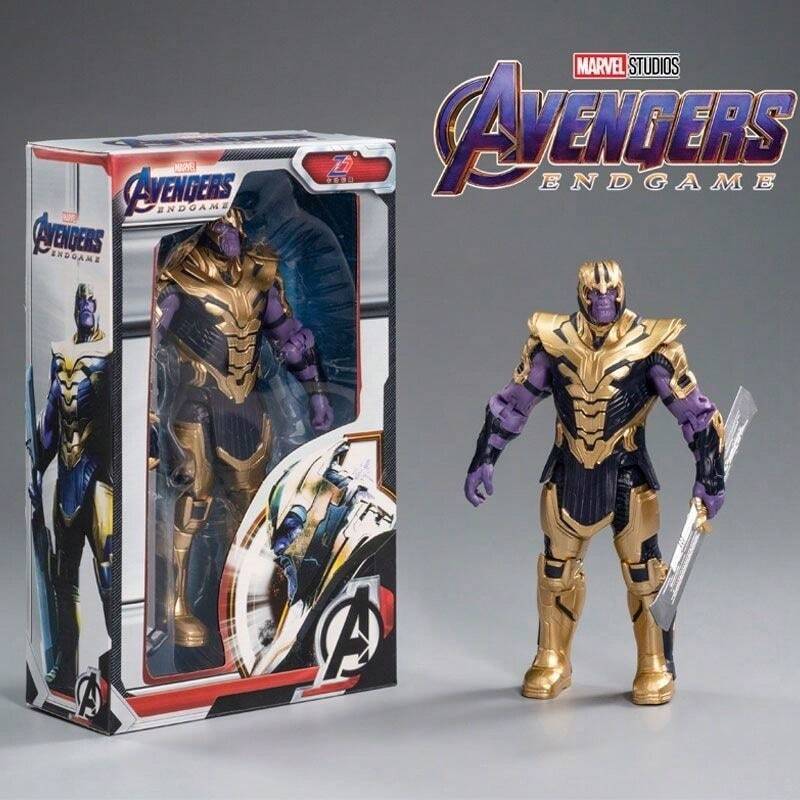 Series Art Statue Model Ornaments Movable Dolls Thanos, Can Be Used As Gifts