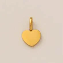 1Pc 18K Gold Vintage Heart Locket Charms, Baroque & Gothic Engraved Pendants, Romantic Key & Heart Lock Pendant, DIY Jewelry Making
