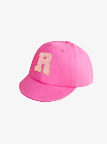 1pc Simple Letter Baby Short Brim Baseball Cap, Stylish And Versatile, Suitable For Girls Aged 1 To 2 For Daily Use In Spring And Summer - Multicolor - View 21