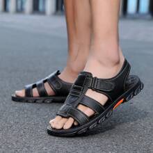 صنادل رياضية خارجية للرجال، صنادل صيفية عصرية رومانية لأزواج بمقاسات كبيرة