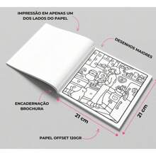 Livro De Colorir Girl Moments - Estilo Boobie Goods - 43 Páginas - Pronta Entrega