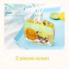 1 pieza Ambientador de flor real sin llama de larga duración, desodorizante para el baño, accento de decoración del hogar, 100ml dura hasta 9 meses, regalo y recuerdo de Navidad, aromaterapia, ambientador para el hogar, difusor, regalo, decoración del hogar