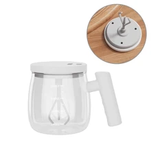 Taza De Agitación Automática Taza De Café Mezclar Café 400ml,Taza de autoagitación, Taza de café eléctrica con diseño de marcas de escala