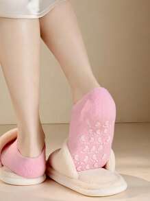 1 Pair Moisturizing Gel Socks, Soft Hydrating Gel Socks For Repairing And Softening Cracked Feet - Multicolor - View 2