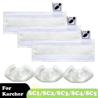 For Karcher Easyfix SC1/SC2/SC3/SC4/SC5 Steam Mop Cloth Accessories Spare Parts Cleaning Spare Pad