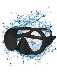 3pcs/Set Diving Mask Set - Swimming Goggles, Snorkeling Mask With Breathing Tube, Anti-Fog Underwater Dive Mask With Adjustable Strap, Leak Proof Snorkel Mask, Beach Essentials, Beach Accessories, Pool Float
